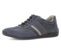 Pius Gabor Herren Sneaker Low – recyceltes Futter, Wechselfußbett – Fjord/Fjord/Midgrey, 43 EU