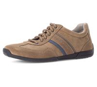 Sneaker PIUS GABOR "Pius Gabor Sneaker Veloursleder", Herren, Gr. 44, braun, Veloursleder, Schuhe Sneaker (72127655-44) braun