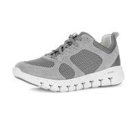 Sneaker PIUS GABOR, Herren, Gr. 9,5 (44), grau, Mesh, Veloursleder, Schuhe Sneaker, Halbschuh, Schnürschuh, besonders flexible Laufsohle, G-Weite (81806432-9,5) grau