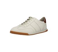 Sneaker PIUS GABOR "Pius Gabor Sneaker Nappaleder", Herren, Gr. 43, weiß, braun, Nappaleder, Schuhe Sneaker (57840064-43) weiß, braun