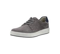 Sneaker PIUS GABOR "Pius Gabor Sneaker Veloursleder", Herren, Gr. 43, grau, Veloursleder, Schuhe Sneaker (23275932-43) grau