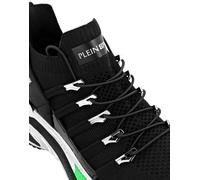 Sneaker PLEIN SPORT "Chrome Surfer", Damen, Gr. 43, Normalschaft, grün (0227, schwarz, grünfluo), Schuhe Sneaker (88334704-43) 0227, schwarz, grünfluo