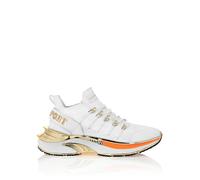 Sneaker PLEIN SPORT "Chrome Surfer", Damen, Gr. 45, Normalschaft, orange (0186, weiß, orangefluo), Schuhe Sneaker (96048805-45) 0186, weiß, orangefluo
