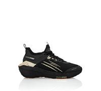 Laufschuh PLEIN SPORT "Läufer Sneaker", Damen, Gr. 37, Normalschaft, schwarz (0293, schwarz, lightgold), Schuhe Laufschuh (71489916-37) 0293, schwarz, lightgold