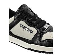 Sneaker PLEIN SPORT "VIPER LUXE // GEN.X.05", Gr. 46, Normalschaft, schwarz-weiß (0102, weiß, schwarz), Schuhe (29960054-46) 0102, weiß, schwarz