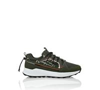 Sneaker PLEIN SPORT "Low-Top-Sneaker", Damen, Gr. 43, Normalschaft, grün (65, military), Schuhe Sneaker (91995265-43) 65, military