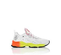 Sneaker PLEIN SPORT "Low-Top-Sneaker", Damen, Gr. 44, Normalschaft, weiß (0121, weiß, multicolorot), Schuhe Sneaker (75027816-44) 0121, weiß, multicolorot