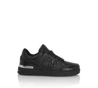 Sneaker PLEIN SPORT "Low-Top Sneakers PS Cocco", Herren, Gr. 46, Normalschaft, 0202, schwarz, schwarz, Schuhe Sneaker (44736859-46) 0202, schwarz, schwarz