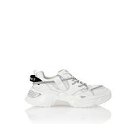 Sneaker PLEIN SPORT "Runner Sneaker", Damen, Gr. 41, Normalschaft, weiß (01, weiß), Schuhe Sneaker (82177622-41) 01, weiß