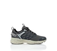 Sneaker PLEIN SPORT "Scratch", Damen, Gr. 41, Normalschaft, grau (1072, grau, schwarzgrau), Schuhe Sneaker (78645315-41) 1072, grau, schwarzgrau