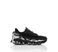 Sneaker PLEIN SPORT "Thunder", Damen, Gr. 44, Normalschaft, schwarz (0202, schwarz, schwarz), Schuhe Sneaker (68429839-44) 0202, schwarz, schwarz