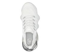 Sneaker PLEIN SPORT "Tiger Attack//Gen.x.4", Damen, Gr. 36, Normalschaft, weiß (0191, weiß, nickel), Schuhe Sneaker (49670466-36) 0191, weiß, nickel