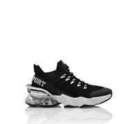 Sneaker PLEIN SPORT "Tiger Attack//Gen.x.4", Damen, Gr. 44, Normalschaft, schwarz-weiß (0201, schwarz, weiß), Schuhe Sneaker (25817644-44) 0201, schwarz, weiß