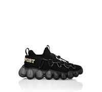 PLEIN SPORT Herren Halbschuhe THE BUBBLE GEN.X.02 TIGER (PP4649) 45 Schwarz