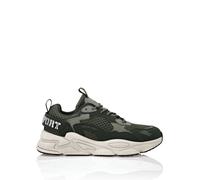 Sneaker PLEIN SPORT "Track King", Damen, Gr. 38, Normalschaft, 65, military, Schuhe Sneaker (39823010-38) 65, military