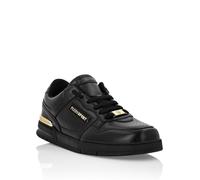 Laufschuh PLEIN SPORT "Lo-Top Turnschuhe", Damen, Gr. 40, Normalschaft, 0294, schwarz, lightgold, Schuhe Laufschuh (98845456-40) 0294, schwarz, lightgold