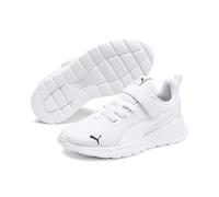 Sneaker PUMA "ANZARUN LITE AC PS", Kinder, Gr. 30, weiß (puma weiß, puma weiß), Textil, unifarben, Schuhe Sneaker, atmungsaktives Obermaterial aus Textil, mit Klettverschluss (30319535-30) puma weiß,