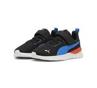 Sneaker PUMA "Anzarun Lite Kids Sneaker Kinder", Kinder, Gr. 28, schwarz hyperlink blau weiß rotmazing, Obermaterial: Textil, Synthetik. Futter: Textil. Innensohle: Textil. Laufsohle: Synthetik, Gummi