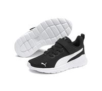 Sneaker PUMA "Anzarun Lite Kids Sneaker Kinder", Kinder, Gr. 32.5, schwarz-weiß (schwarz, weiß), Obermaterial: Textil, Synthetik. Futter: Textil. Innensohle: Textil. Laufsohle: Synthetik, Gummi, Schuh