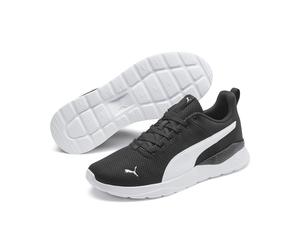 Sneaker PUMA "Anzarun Lite Sneakers Erwachsene", Damen, Gr. 42.5, schwarz-weiß (schwarz, weiß), Obermaterial: Synthetik, Textil; Futter: Textil; Innensohle: Textil; Laufsohle: Synthetik, Gummi, Schuhe