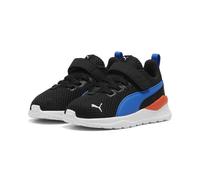 Sneaker PUMA "Anzarun Lite Sneakers Kinder", Kinder, Gr. 23, weiß (schwarz hyperlink blau weiß rotmazing), Obermaterial: Textil, Synthetik. Futter: Textil. Innensohle: Textil. Laufsohle: Synthetik, Gu