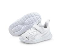 Puma Kinder Sneaker Anzarun Lite AC Inf 372010-02, Klettverschluss, CMEVA-Dämpfung, Gr. 25, weiß