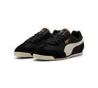 Sneaker PUMA "ARIZONA EURO WNS", Gr. 42,5, puma schwarz, alpine snow, Textil, sportlich, Schuhe (98487967-42,5) puma schwarz, alpine snow
