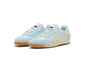 Sneaker PUMA "ARIZONA NYLON", Damen, Gr. 37, fresh water, apple spritz, gum, Textil, mehrfarbig, Schuhe Sneaker, für vielseitige Einsätze, mit Wildleder-Overlays, sportlicher Stil (71452618-37) fresh