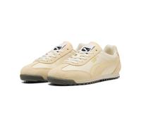 Sneaker PUMA "ARIZONA NYLON", Damen, Gr. 38,5, beige (buttercream), unifarben, Schuhe Sneaker, für vielseitige Einsätze, mit Wildleder-Overlays, sportlicher Stil (59274145-38,5) buttercream
