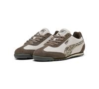 Sneaker PUMA "ARIZONA SNAKE WNS", Damen, Gr. 40,5, braun (silber fog, matte bronze), Leder, Schuhe Sneaker (87234722-40,5) silber fog, matte bronze