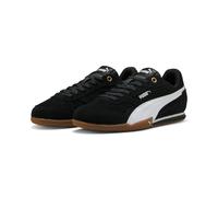 Sneaker PUMA "BELLA DONNA SD", Damen, Gr. 36, weiß (puma schwarz, puma weiß), Leder, unifarben, Schuhe Sneaker, für Alltag, mit Textil-Innenmaterial, sportlicher Stil (35513727-36) puma schwarz, puma 