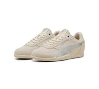 Sneaker PUMA "BELLA DONNA SD METALLIC JR", Jungen, Gr. 37,5, alpine snow, puma silber, Synthetik, unifarben, Schuhe Sneaker, für Freizeit- und Sportaktivitäten, mit Textil-Innenmaterial (42981068-37,5