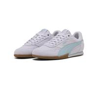 Sneaker PUMA "Bella Donna Sneakers Damen", Damen, Gr. 37, lavender pop seafoam lila blau, Obermaterial: Kuhleder, Textil, Synthetik, Leder. Futter: Textil. Innensohle: Textil. Laufsohle: Gummi, Schuhe