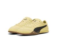 Sneaker PUMA "Bella Lea Sneakers Damen", Herren, Gr. 41, pale lemon schwarz gelb, Obermaterial: Gummi, Kuhleder, Synthetik, Leder. Futter: Synthetik, Textil. Innensohle: Textil, Keine Angabe. Laufsohl