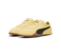 Sneaker PUMA "Bella Lea Sneakers Damen", Herren, Gr. 38,5, pale lemon schwarz gelb, Obermaterial: Gummi, Kuhleder, Synthetik, Leder; Futter: Synthetik, Textil; Innensohle: Textil, Keine Angabe; Laufso