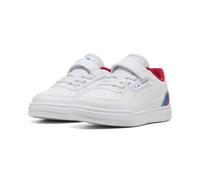 Sneaker PUMA "BMW M Motorsport Caven III Sneakers Kinder", Kinder, Gr. 35, weiß, Obermaterial: Textil, Synthetik. Futter: Textil. Innensohle: Textil. Laufsohle: Gummi, Schuhe Sneaker (63809401-35) wei