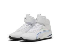 Sneaker PUMA "BMW M Motorsport Neo Cat 3.0 Mid Sneakers Erwachsene", Damen, Gr. 40, blau (weiß cool cobalt blau), Obermaterial: Synthetik, Textil; Futter: Textil; Innensohle: Textil; Laufsohle: Gummi,