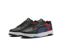 Sneaker PUMA "BMW M Motorsport RBD Break Low Sneakers Erwachsene", Gr. 43, schwarz (schwarz pro blau), Obermaterial: Synthetik, Textil; Futter: Textil; Laufsohle: Gummi, Schuhe (68053926-43) schwarz p