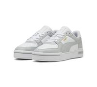 Sneaker PUMA "CA PRO CLASSIC II", Damen, Gr. 42, weiß (puma weiß, harbor mist), Leder, unifarben, Schuhe Sneaker, mit Leder-Obermaterial, mit Mesh-Futter, mit Gummi-Laufsohle (60898762-42) puma weiß,