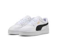 Sneaker PUMA "CA Pro Classic II Sneakers Erwachsene", Herren, Gr. 42.5, weiß schwarz, Obermaterial: Synthetik, Textil, Kuhleder, Leder. Futter: Textil. Innensohle: Textil. Laufsohle: Gummi, Schuhe Sne