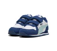 PUMA Unisex Baby Cabana Racer SL 20 V INF Sneaker, White-Fresh Water-Blue Jewel, 37 EU Child, Puma Weißes Süßwasser-blaues Schmuckstück, 20 EU