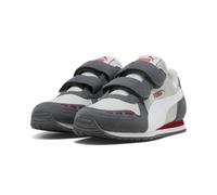 Sneaker PUMA "CABANA RACER SL 20 V PS", Kinder, Gr. 35, cool light gray, puma weiß, garnet glow, moody gray, Synthetik, unifarben, Schuhe Sneaker, für sportliche Aktivitäten und Streetwear, leichtes T