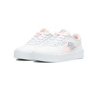 PUMA Carina 3.0 Floral PS Sneaker, White-Jasmine Flower-Seafoam, 36 EU Child, Puma Weiße Jasminblüte aus Meeresschaum, 1 UK Child