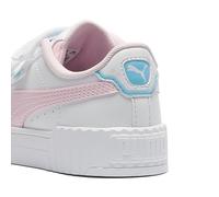 Sneaker PUMA "Carina 3.0 Jelly Heaven Sneakers Mädchen", Damen, Gr. 32.5, weiß pearl pink, Obermaterial: Textil, Synthetik; Futter: Textil; Innensohle: Textil; Laufsohle: Gummi, Schuhe Sneaker (726553