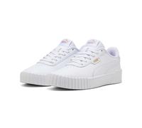 Puma Kinder Sneaker Carina 3.0 Jr 401476-01 37.5 Puma White-Puma Gold