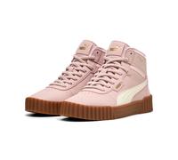 Sneaker PUMA "CARINA 3.0 MID WTR", Damen, Gr. 37,5, beige (mauve mist, frosted ivory), Synthetik, unifarben, Schuhe Sneaker, mit Schnürverschluss, atmungsaktives Textil-Innenmaterial (24635932-37,5) m