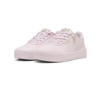Sneaker PUMA "CARINA 30 CHARM PS", Mädchen, Gr. 34, powder pink, puma gold, Synthetik, Schuhe Sneaker (29537827-34) powder pink, puma gold
