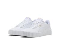 PUMA Damen Carina 3.0 Sneaker, White Gold, 36 EU