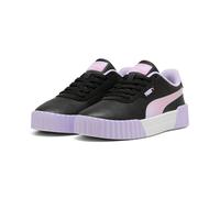Sneaker PUMA "CARINA 30 FADED GLOW JR", Mädchen, Gr. 36, schwarz (puma schwarz, light lavender), Synthetik, Schuhe Sneaker (26314466-36) puma schwarz, light lavender