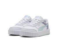 Sneaker PUMA "Carina Mia Sneakers Mädchen", Damen, Gr. 28, weiß fresh water lavender pop blau lila, Obermaterial: Textil, Synthetik; Futter: Textil; Innensohle: Textil; Laufsohle: Gummi, Schuhe Sneake